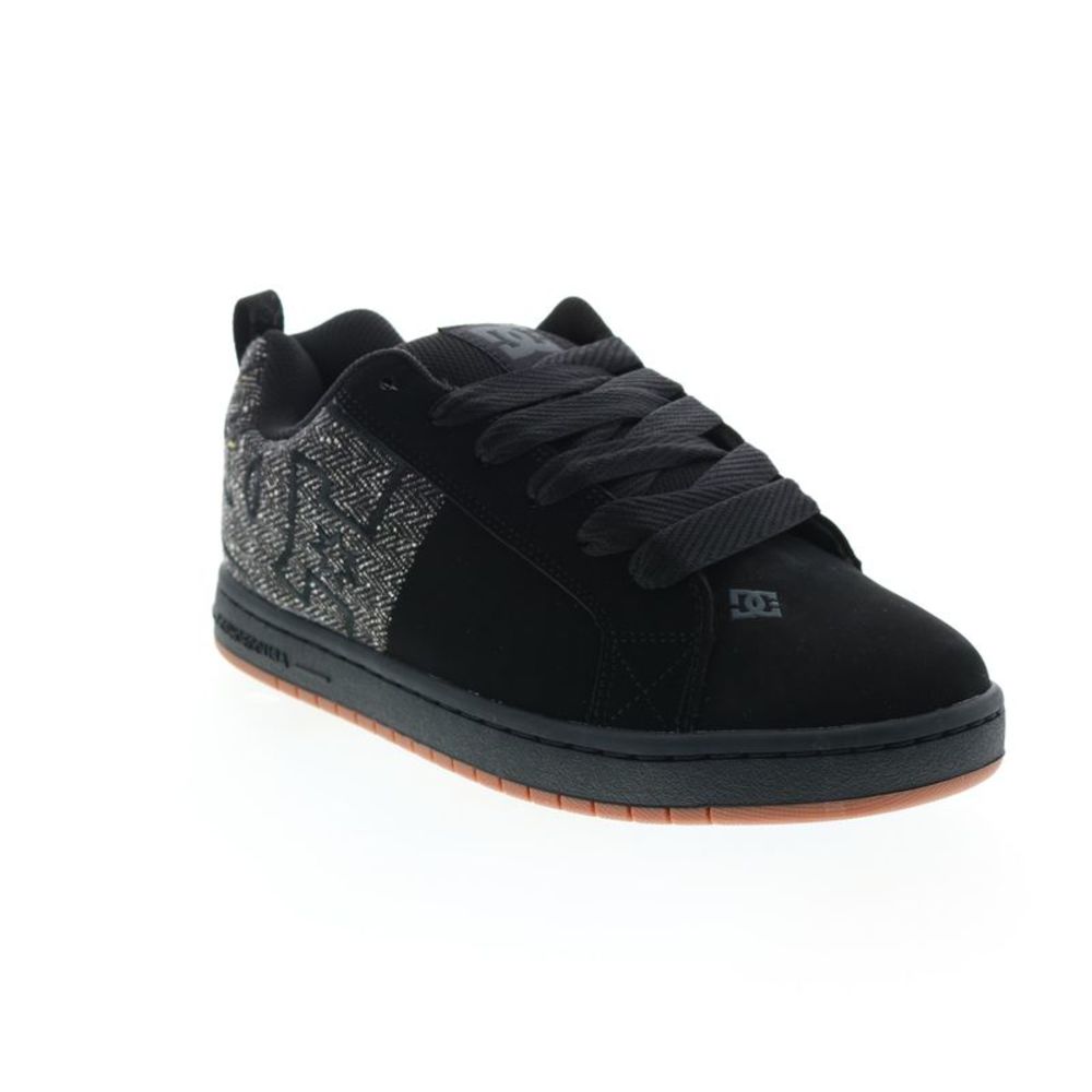 DC Mens Court Graffik SQ Black Shoes (NWOT)_2